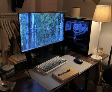 Finally finished putting together my GF’s gaming setup