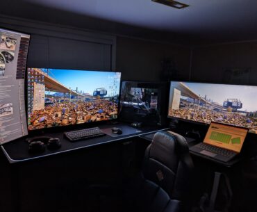 My first real battlestation