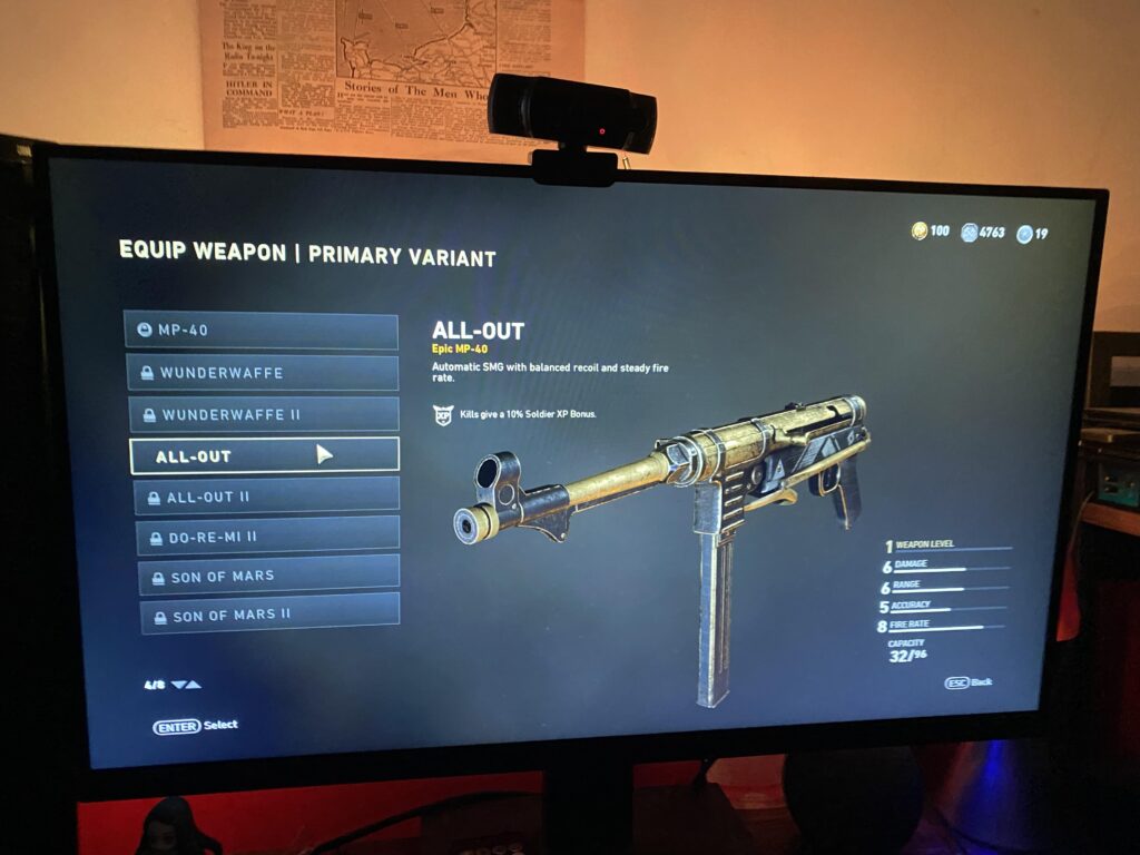 I don’t have the mp40