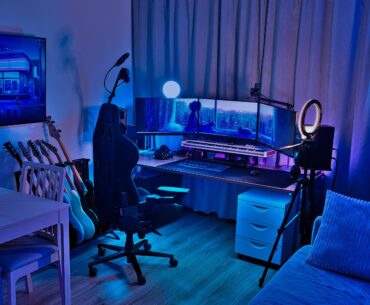 My cozy music/streaming home studio