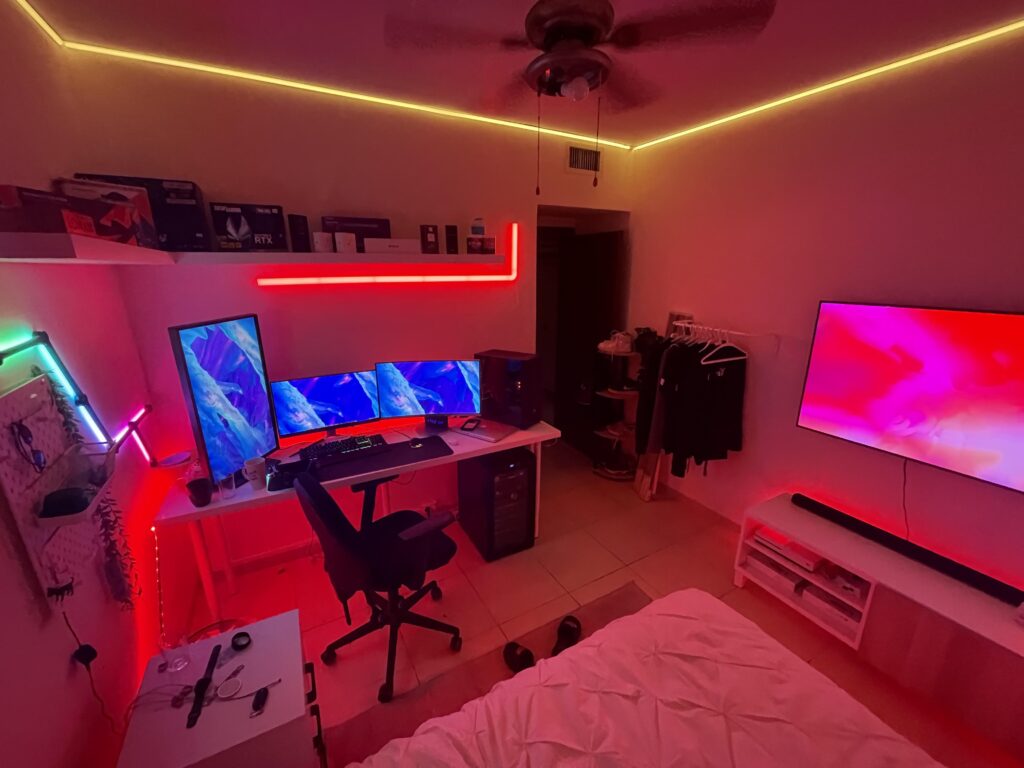 Current setup (sry for the mess)