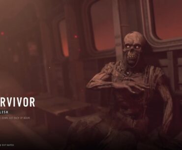 Bro doesn’t look like a survivor…