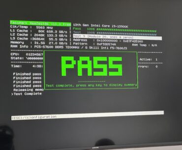 I9 13900k, G-Skill DDR5 7600 32gb (2x16gb) XMP2 - Rog Strix Z790-F