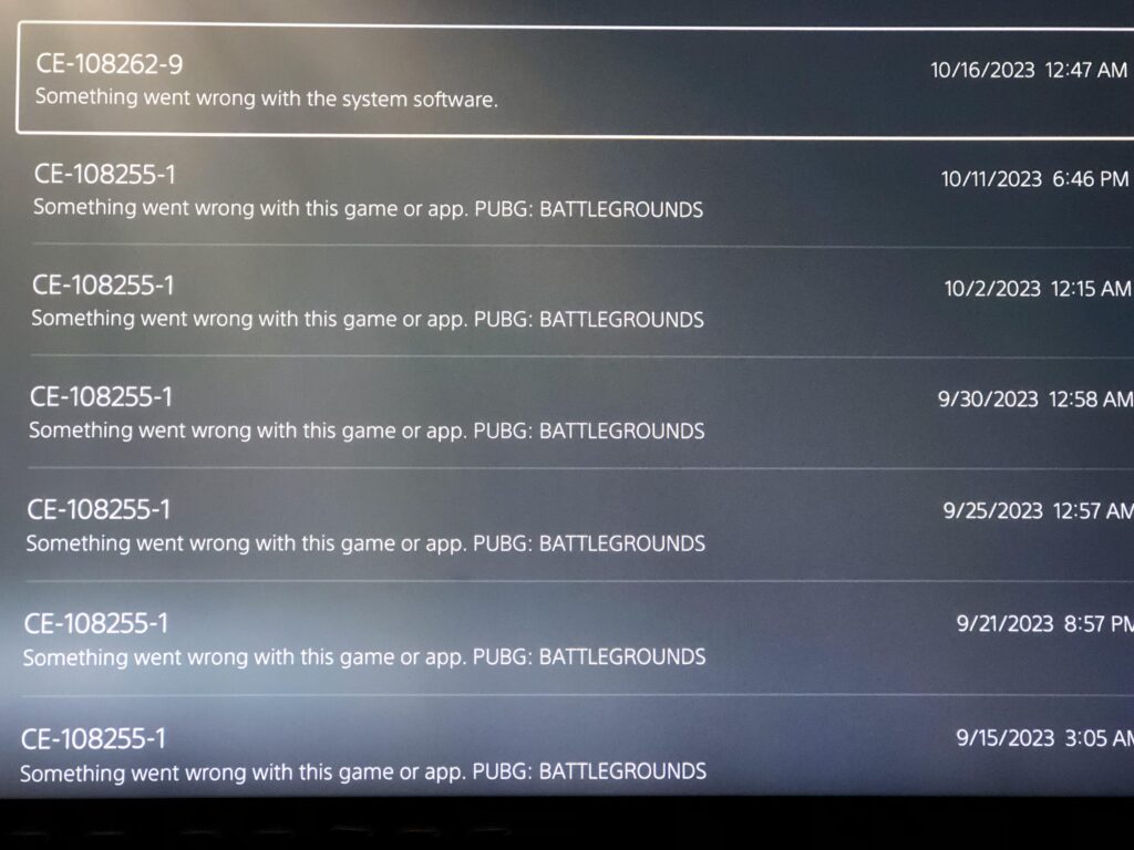 I hope they figure out what causes this constant crash we’re seeing… I feel like it only started a couple patches ago