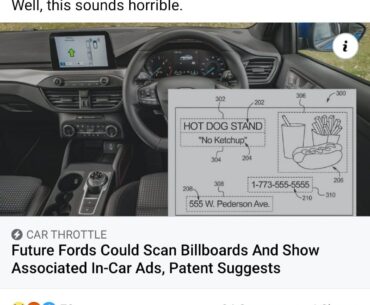 Yup looks like we really will get spammed by ads in our "cyberpunk" future