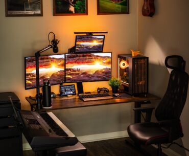Finally done with my setup.. I'd like to think so.