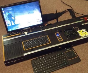 Portable PC Project Inspired by Shadowrun Cyberdeck