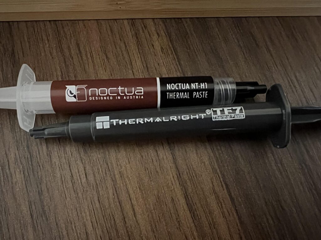 Which one would you take for the 14900k? igorsLab said the surface has 0,002 mm troughs while most paste have 0,005 mm grits. Noctua came with the fan and is older (2 years), TR came later with the contact frame.