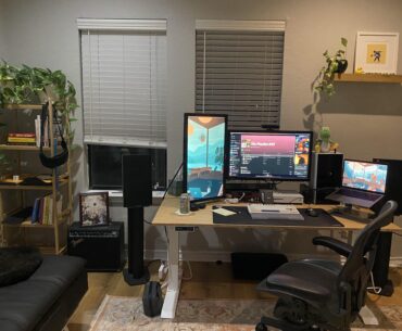 The updated setup