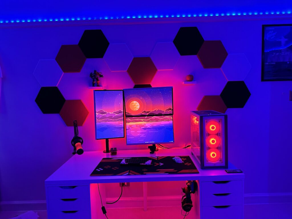 My setup I built a year ago