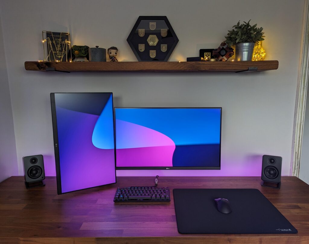 My happy place, clean and simple