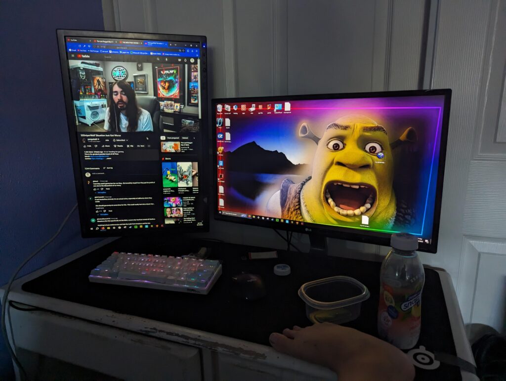 I finally got 2 monitors :)