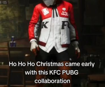 PUBG KFC fit makes you look like a KFC delivery driver
