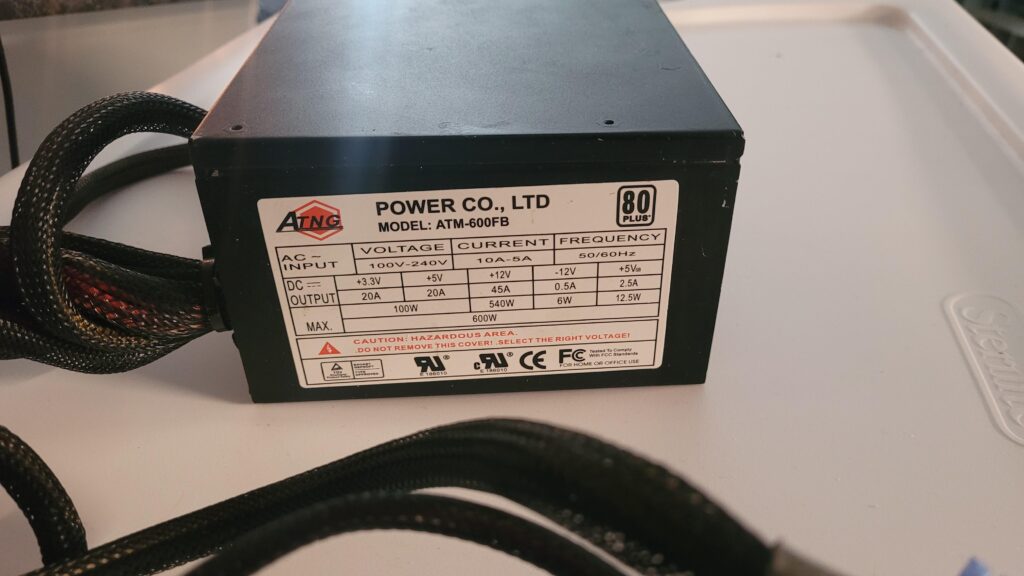 This Chinese power supply has lasted me 10 Years. RIP buddy you did good.