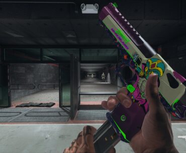 Got the new spaceland pistol in mw2