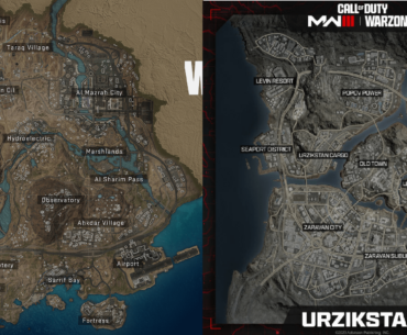 Which is bigger? Al Mazrah vs Urzikstan