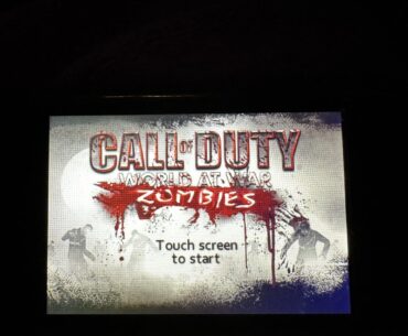Found my old iPod touch with World at War Zombies