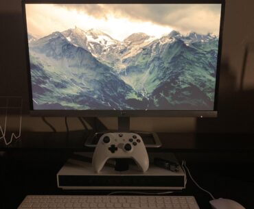 Minimalist setup.