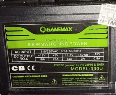 Does someone knows about this power supply? And is it even 600 watts?