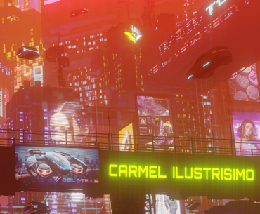 I was hired by a cyberpunk author to design this book cover!