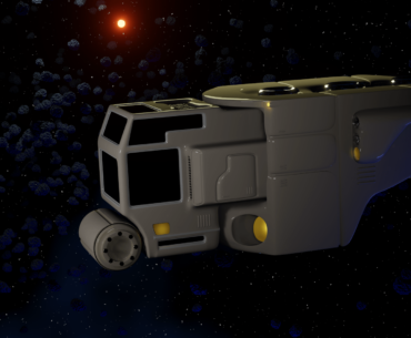 An interstellar UV. 3d Model of a sketch by u/yetanotherpenguin .