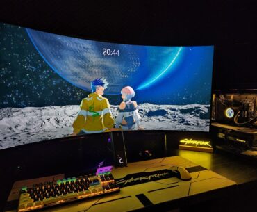 Cyberpunk gaming station