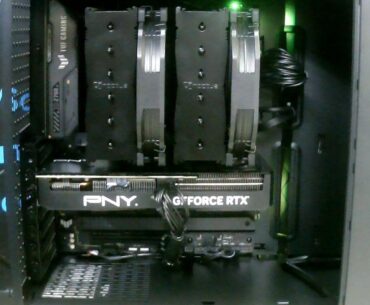 Um... I know I wanted a big heatsink but... bwahahaha