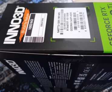 NEW 4070 Ti came in without seal