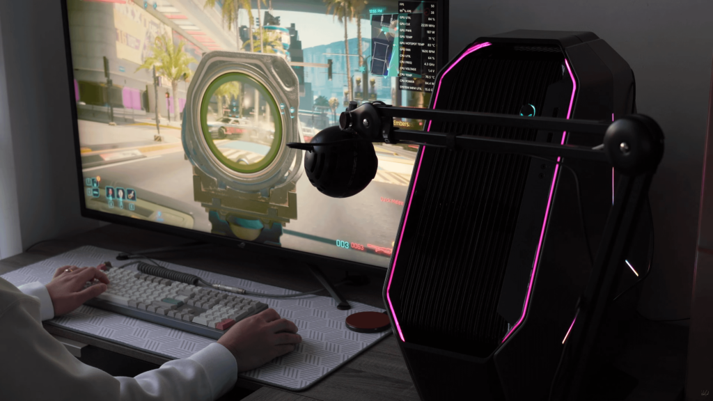 I did a complete rebuild in this alienware case