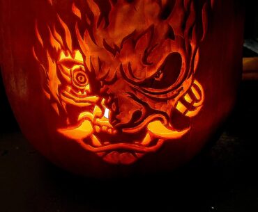 Just finished my pumpkin for this year.