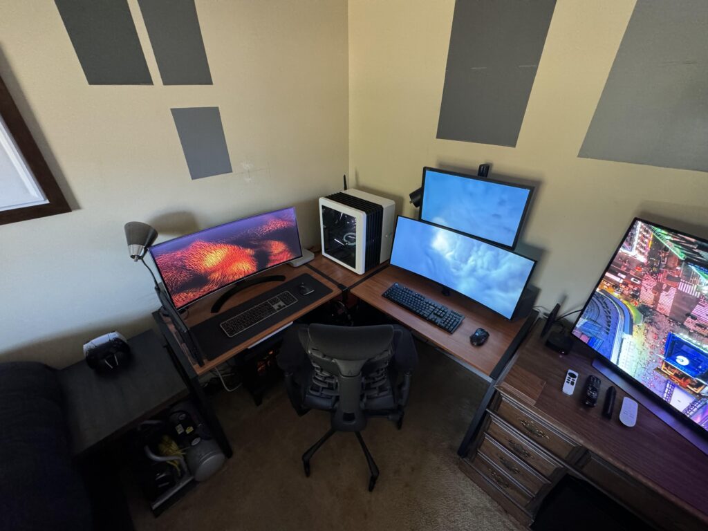 I'm upgrading the entirety of my setup tomorrow as part of a major room renovation. Sister gets first dibs on the old stuff.