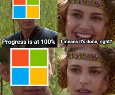 If it is 100% complete, what the heck are you doing?!