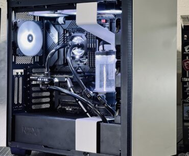 My buddy and I pooled the random parts we had lying around, turns out we had a PC lurking among us. I present to you, the spare parts build. 11700K/3080 FE/Corsair custom cooling hardware.
