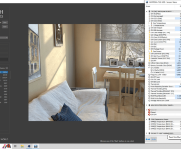 Ryzen 9 5900x Arctic Liquid Freezer II 360 REV 4 & Cinebench r23 score OS debloated.