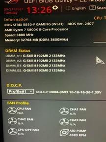 I’ve been running my DD4 3600 mhz ram at 2133 for 3 years without noticing. I’m an idiot.