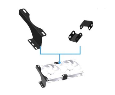 Anyone tried vertical PCIe fan mounts?