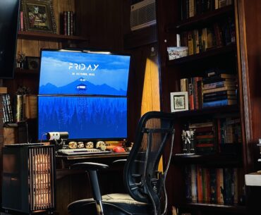 Cozy Setup on a Rainy Day