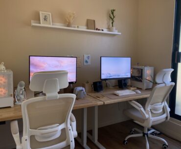 Me and my boyfriend’s setup