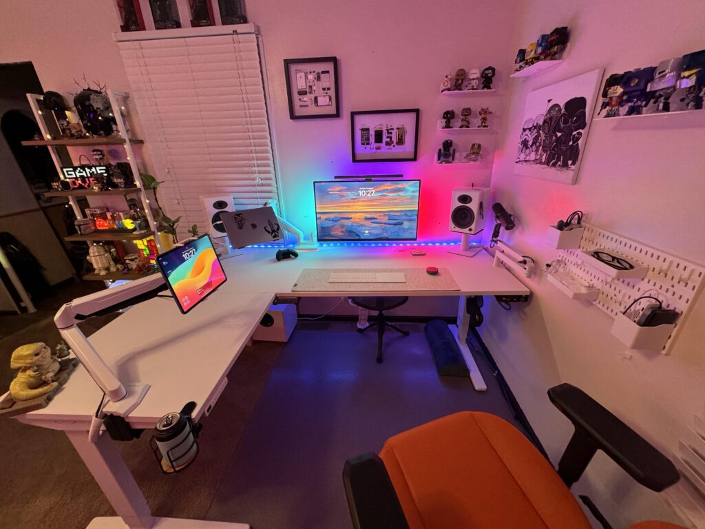 My home battle station