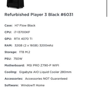 Lenovo Legion vs NZXT