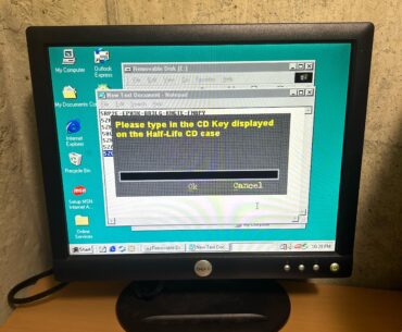 Just installed CS 1.6 on my windows 98 computer, how do I find the key? I don't have the original CD