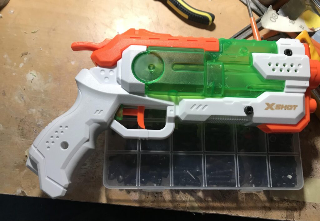 Cyberpunk pistol
