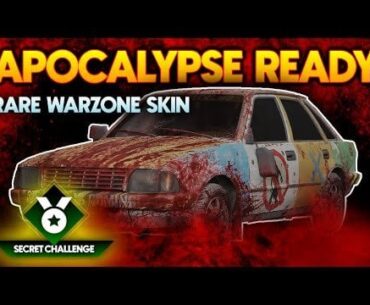 Guide for unlocking secret Hatchback skin in Warzone 👇