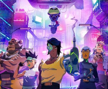 Anyone watching this new animated cyberpunk show on Netflix called captain laserhawk, with Rayman somehow