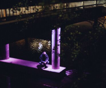 Some cyberpunk inspired photos my gf took of me <3