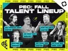PEC: Fall English Broadcast Talent Lineup