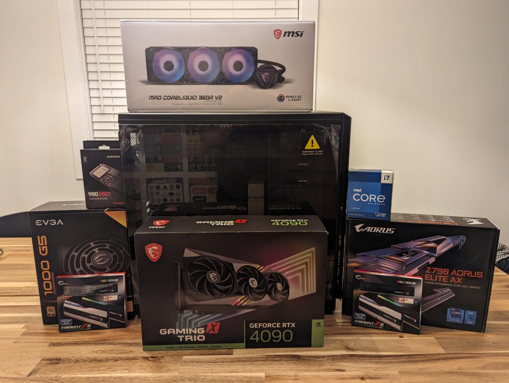 Just turned 40. To celebrate this milestone I decided to build a new Puter. How'd I make out?