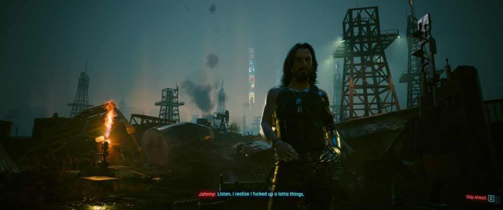after more then 300+ plus hours on the game Chippin' in is one of the most emotional scenes for me