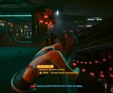This is why I think CORPO V is the best path, she/he already knew what would happen if we killed the tyger claw bosses