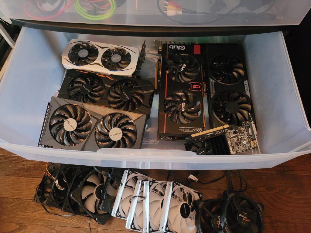 You nerds hoard older GPUs too?